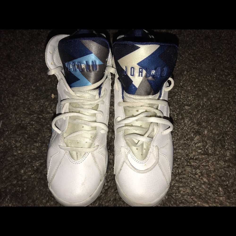 Jordan 7s (French blue and white )